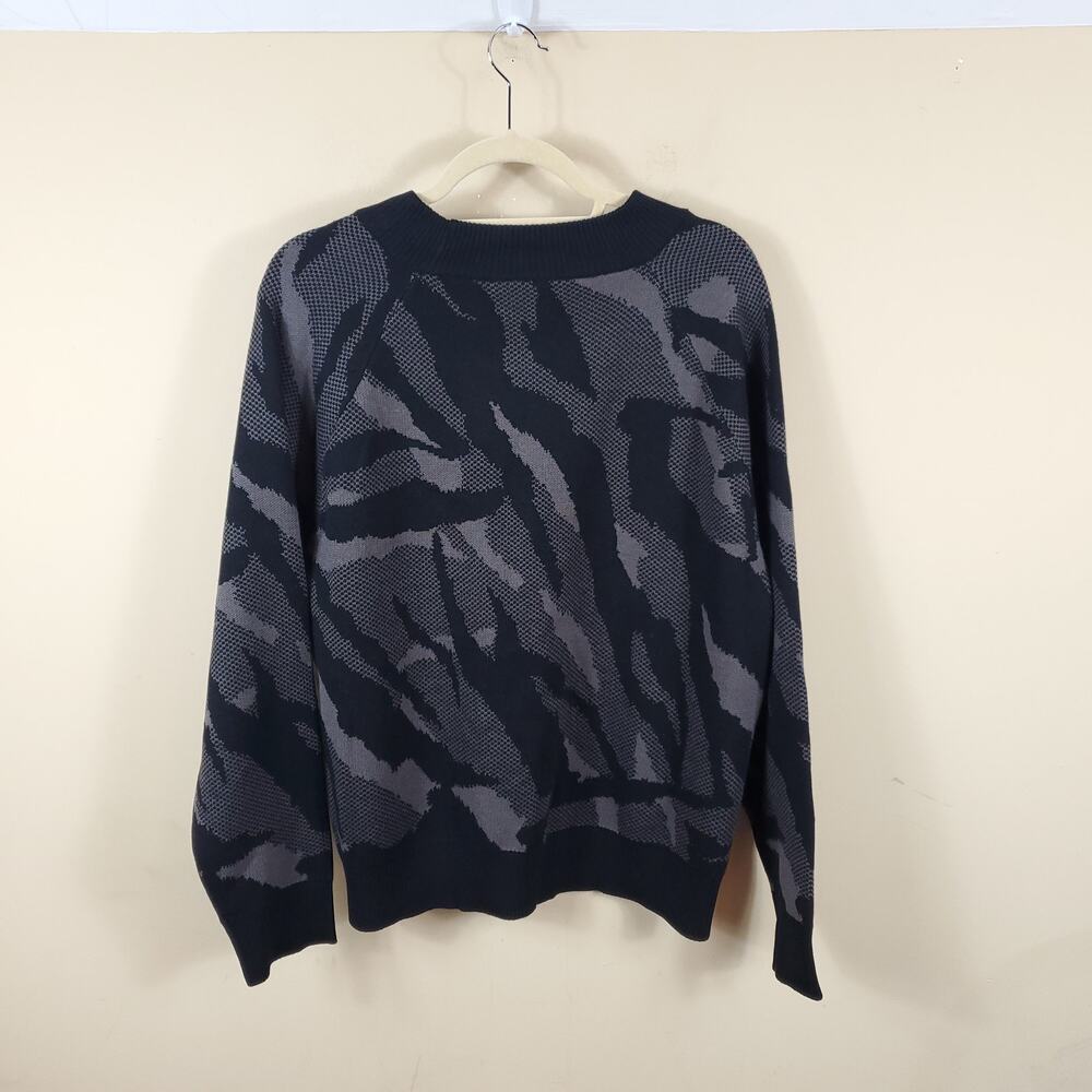 Athleta Jacquard Crew Sweater Women's Size L - Picture 7 of 11